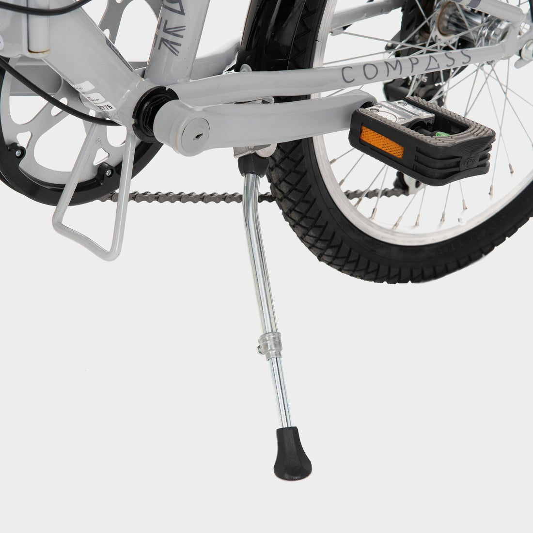 Compass Northern Folding Bike 20” wheels White and blue RRP £169