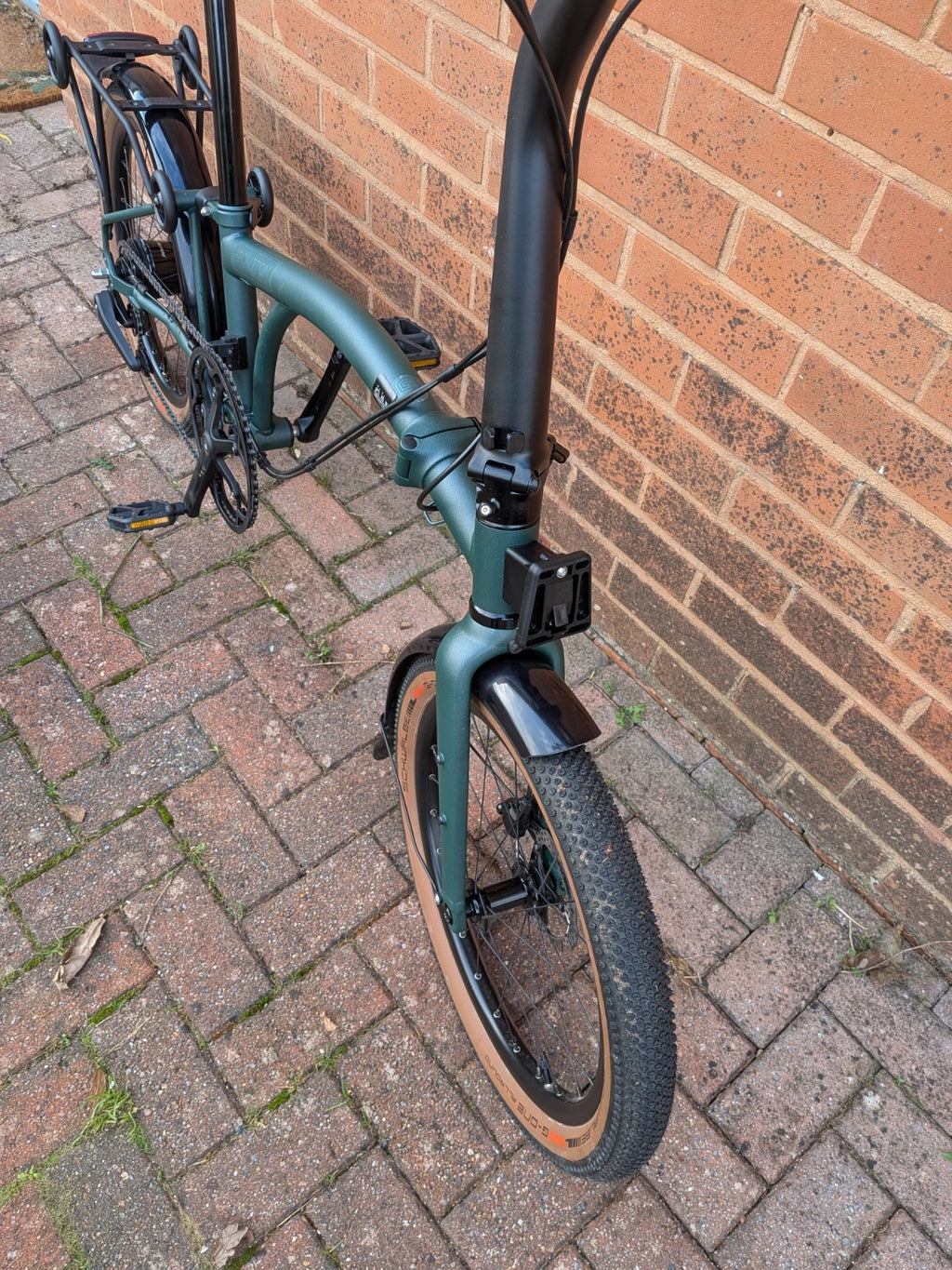 Brompton G Line Forest Green Large Excellent Condition Bairly Used