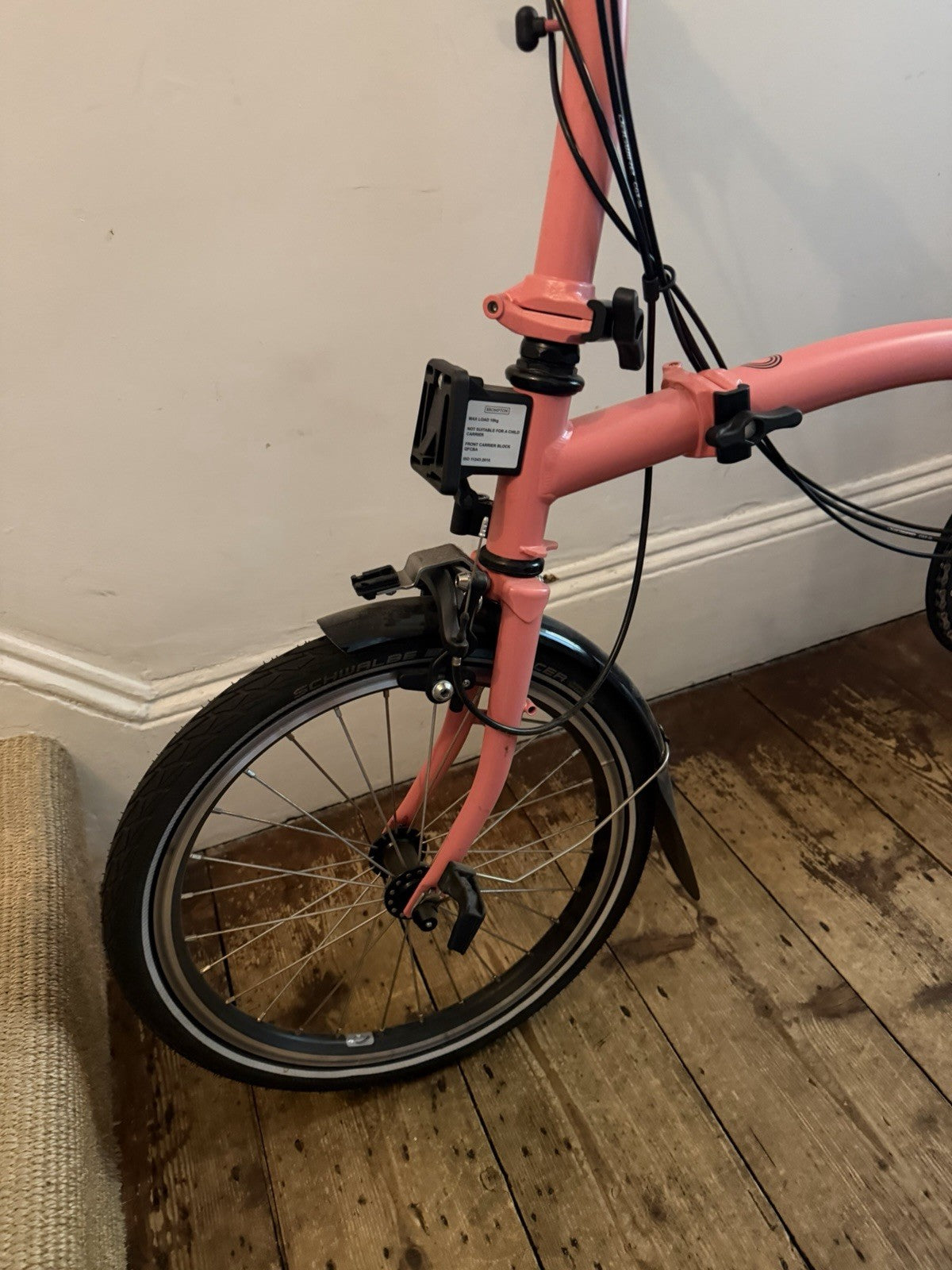 Brompton C line 12 speed 2025  Flamingo Pink