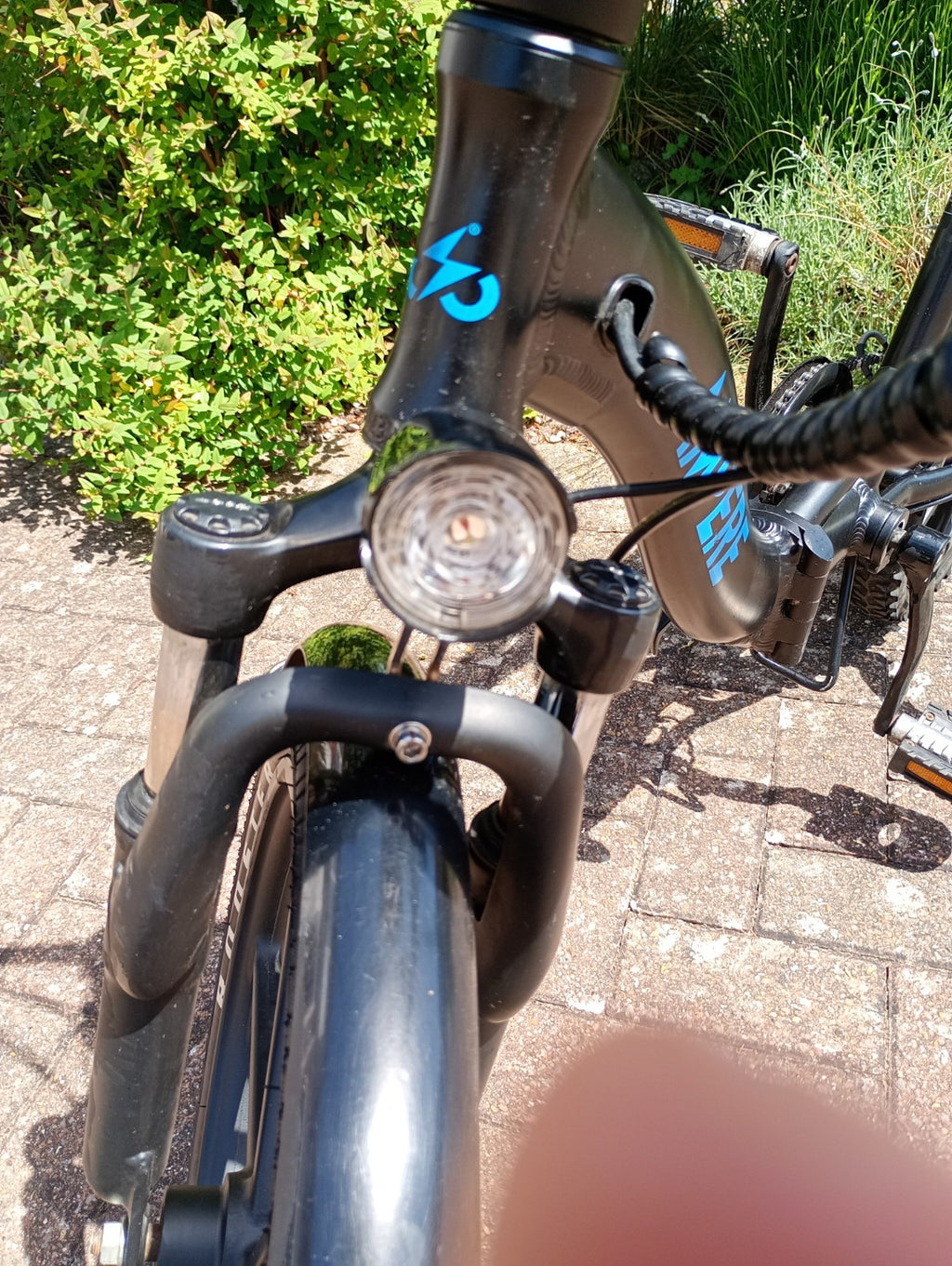 Ampere Alter Low Step Folding Bike  With Accessories