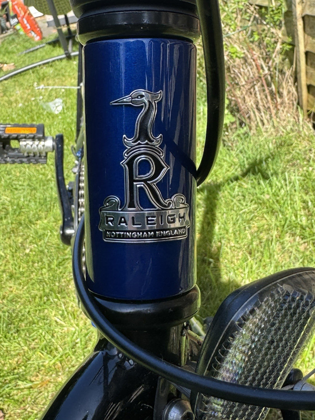 Raleigh Stowaway 20" Folding Bike Dark Blue