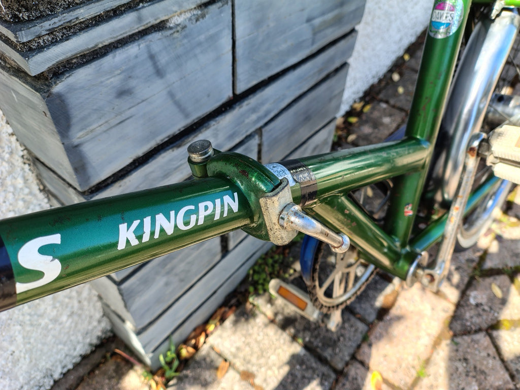 Dawes Kingpin Vintage 70/80's Folding Bicycle Rides OK.