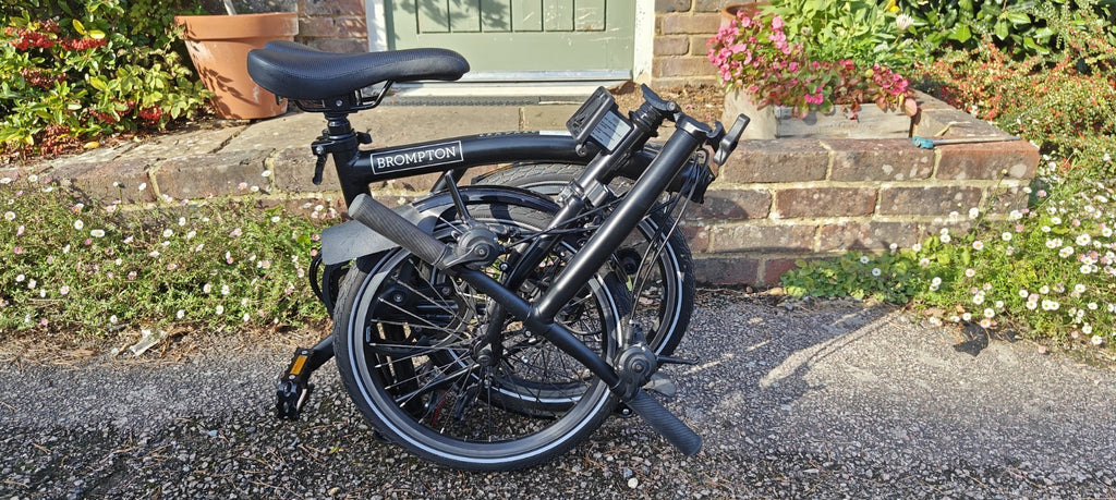 Brompton C-Line Explore 6 Speed - Excellent - Flat & Med Bars + Bag & Tools!