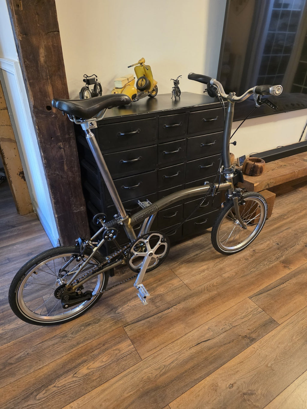 Brompton  RAW LACQUER  2 SPEED