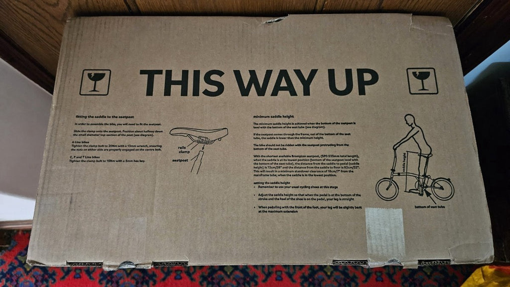 Brompton P Line - 4-speed 2026 Folding Bike, Plum Colour, Brand New