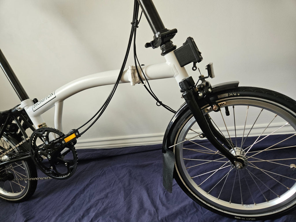 Brompton M6L - 6 Speed - C Line - Mid- White