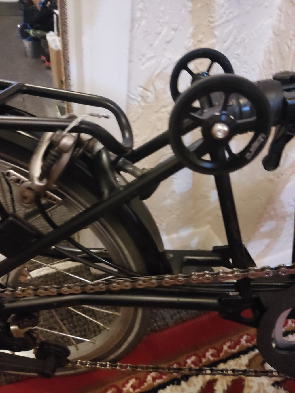 Folding Bikes Brompton 6 Speed Folding Bike Lightweight Aluminum Alloy