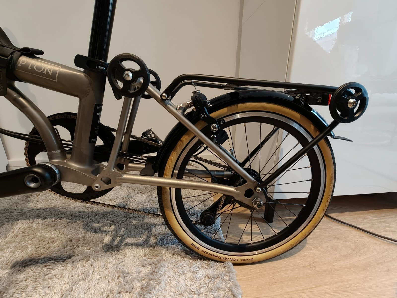 Brompton T Line 12 Speed Mid - MINT + upgrades & accessories
