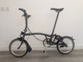 Brompton S6L Graphite Grey - usable but needs work (rare colour + finish)