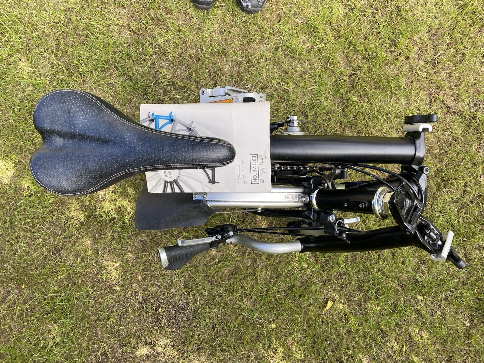 Brompton Folding Bike 3-Speed, Black