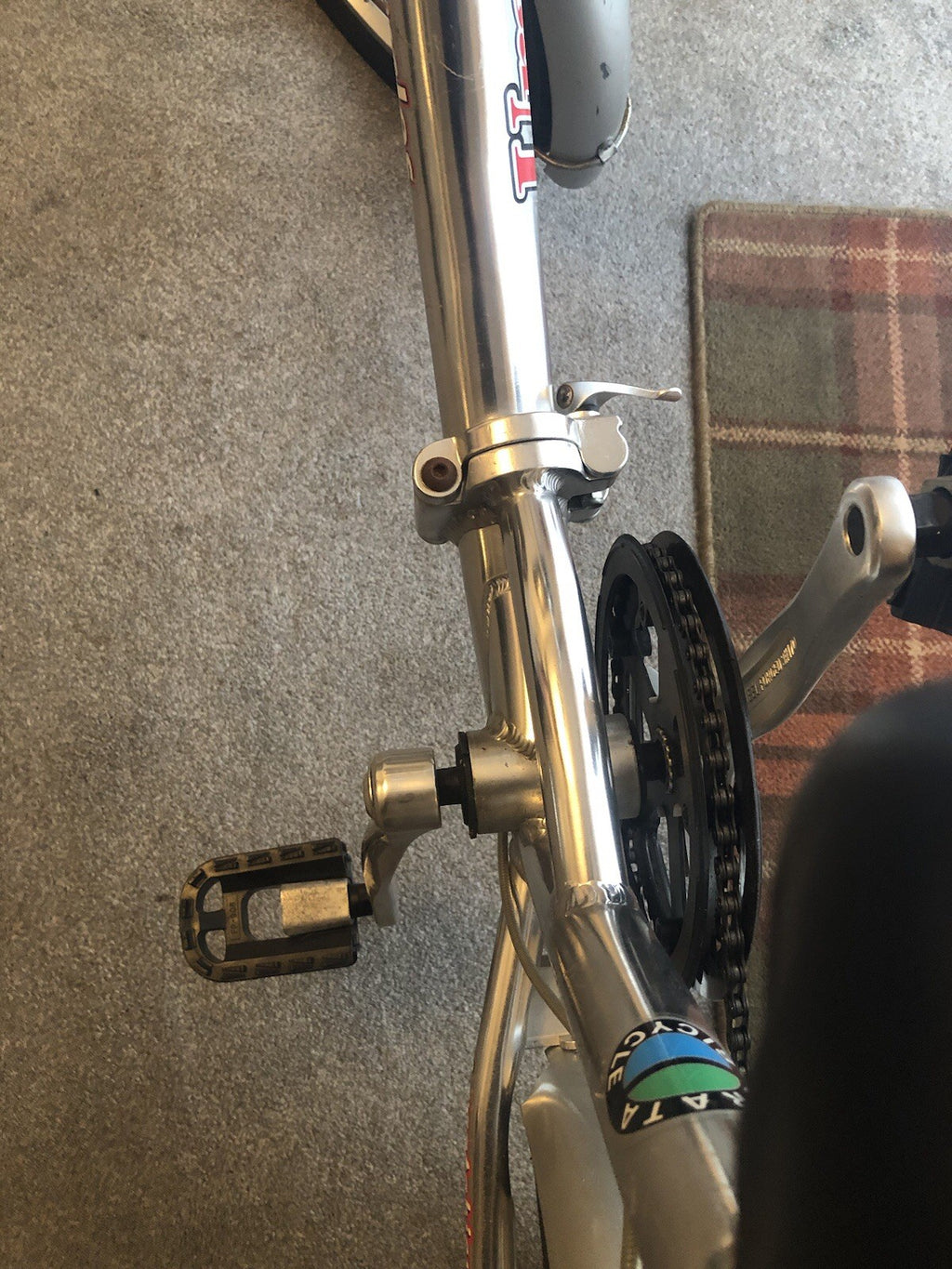Folding Bike UrataBike -20inch Wheel Folding Silver Used
