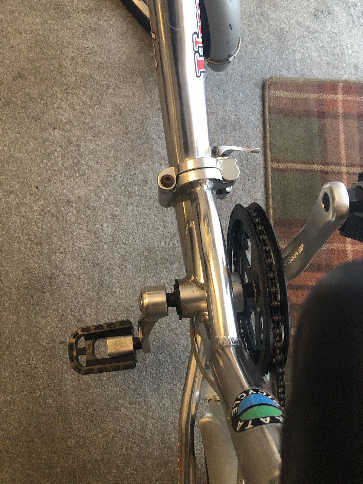 Folding Bike UrataBike -20inch Wheel Folding Silver Used