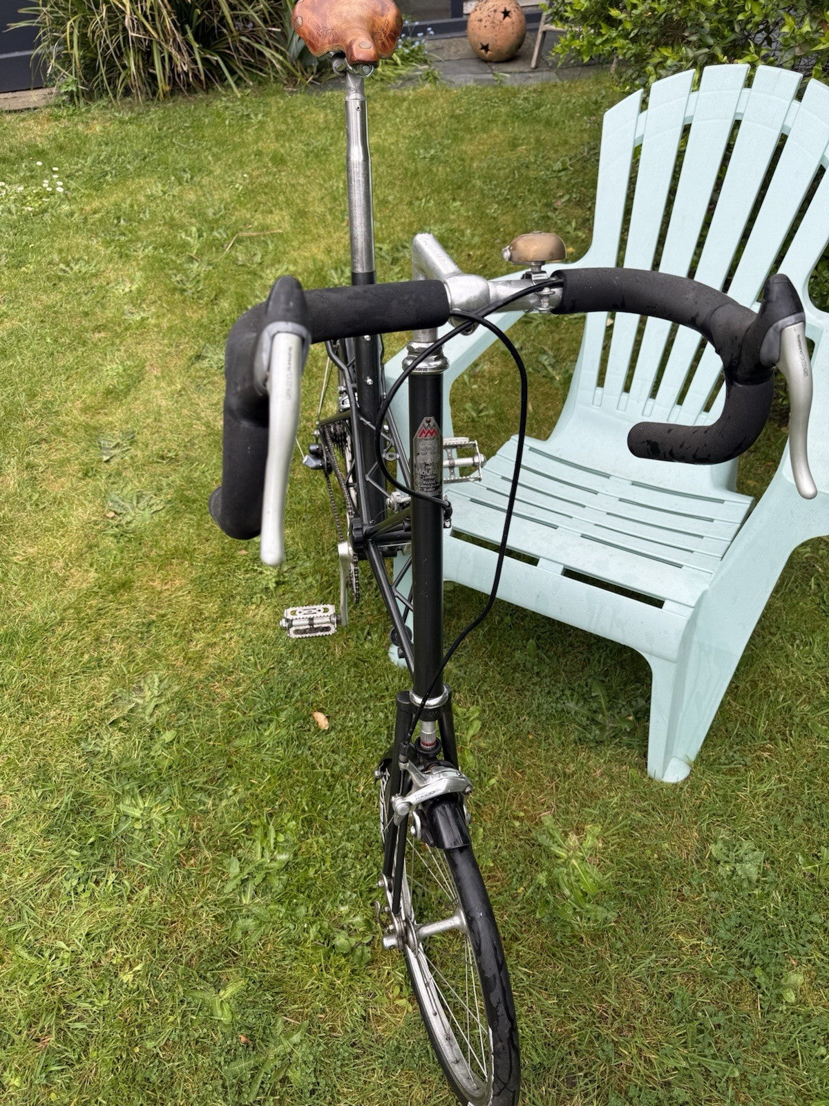 Alex Moulton AM7 separable bike with Brooks leather saddle