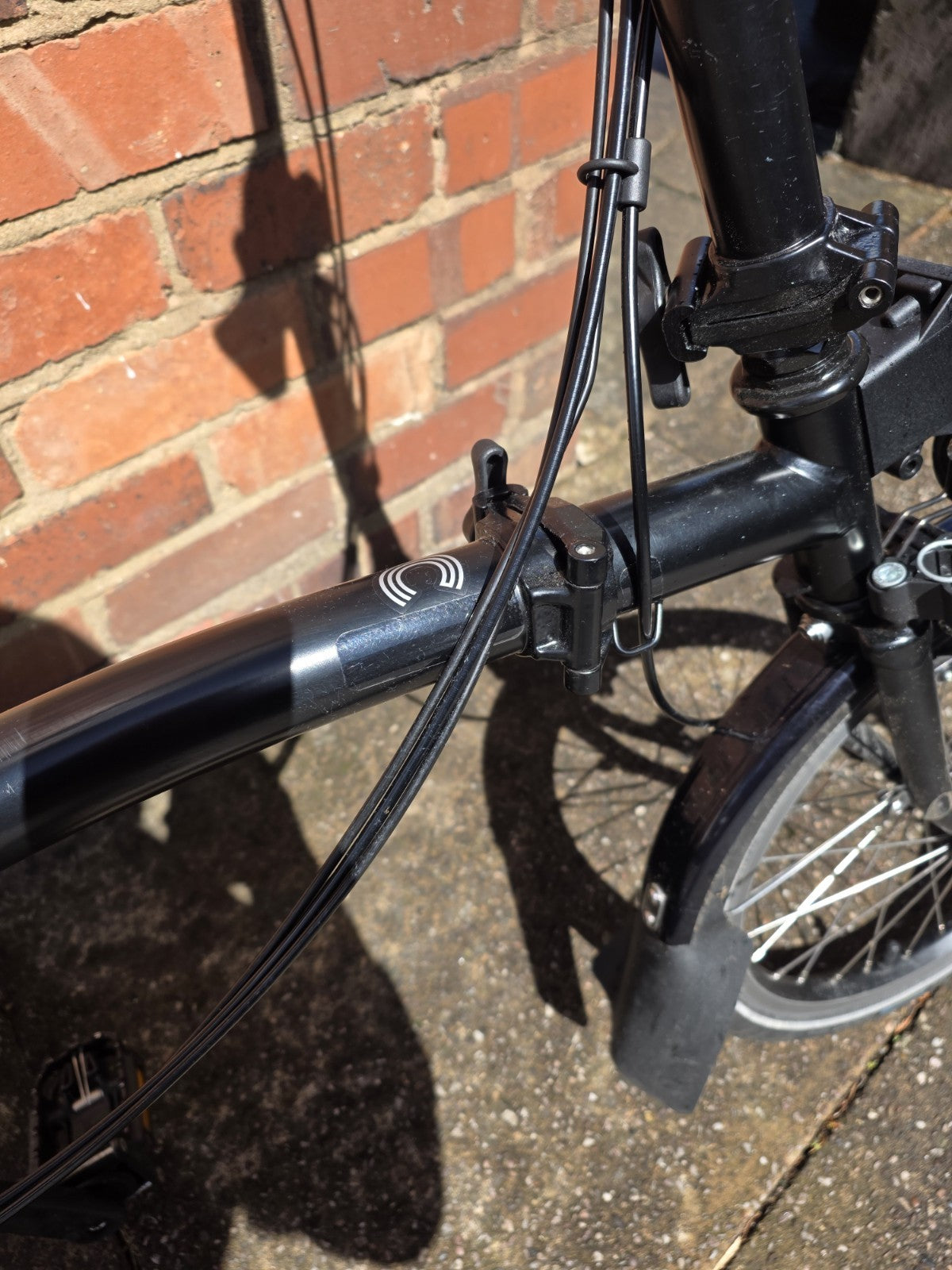 2025 Brompton 6 Speed with Front Mounting Bag. Excellent Condition