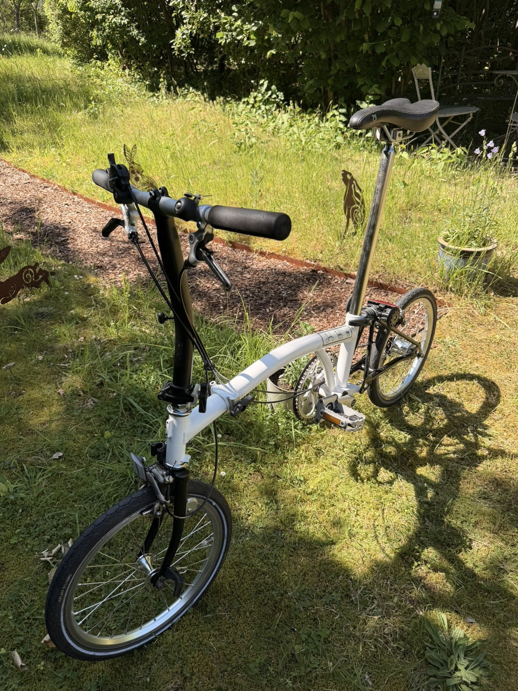 brompton folding bike 3 speed