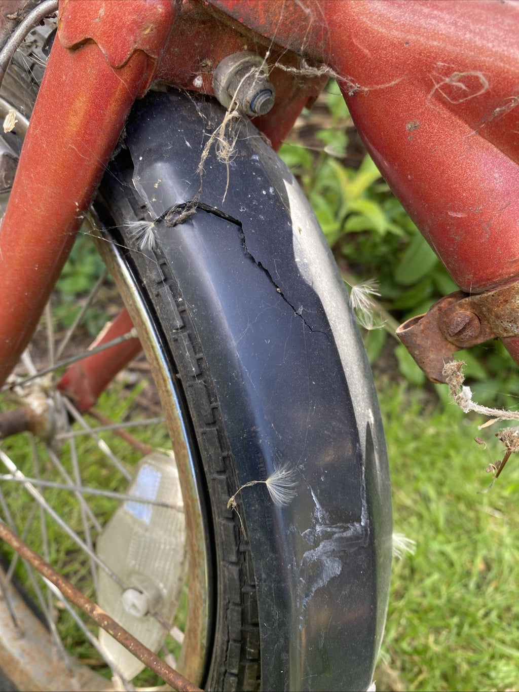Vintage Dahon Folding Bicycle 3speed For Restoration Barn Find
