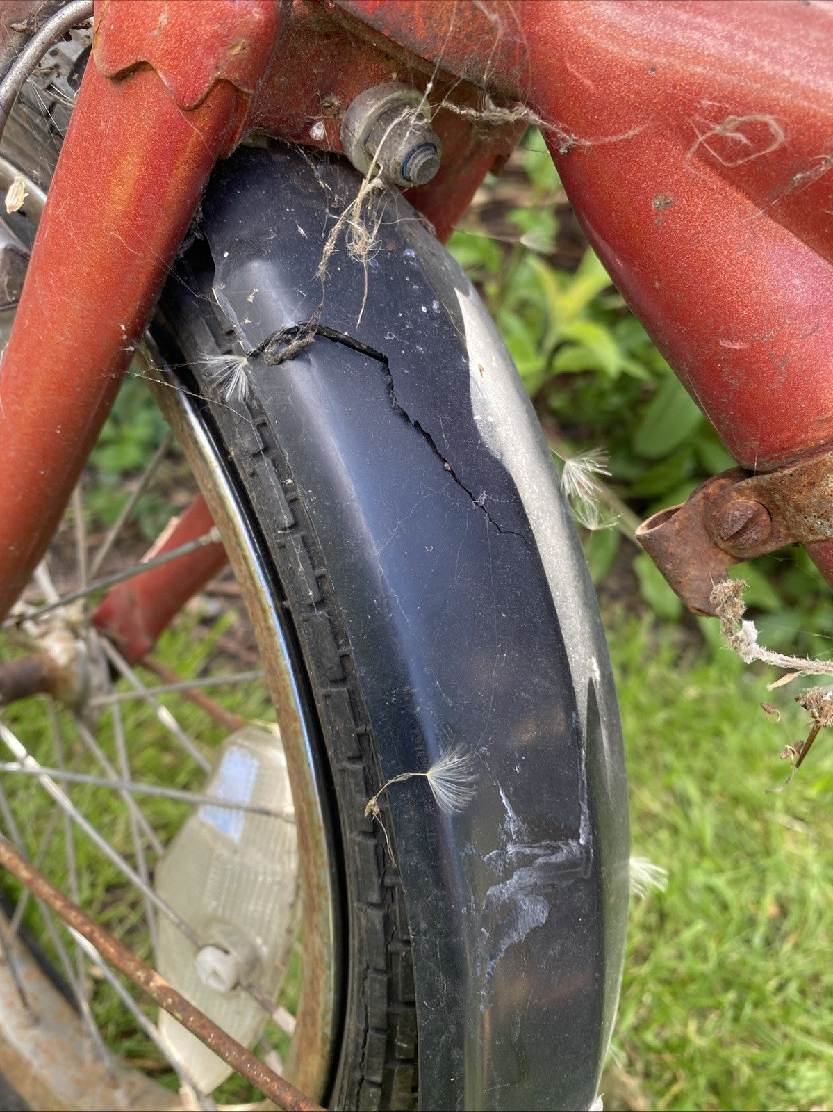Vintage Dahon Folding Bicycle 3speed For Restoration Barn Find