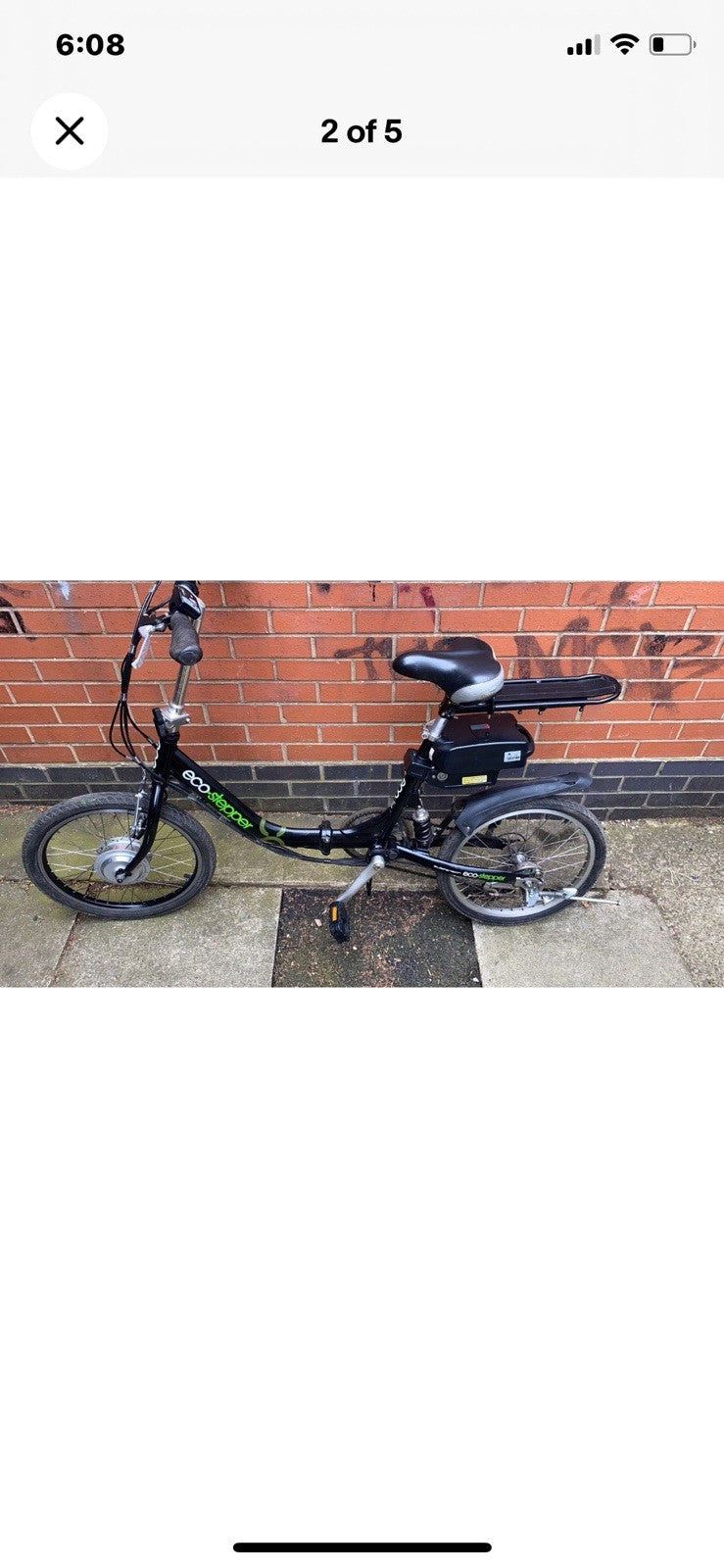 FOLDING MOTOR ASSIST BIKE