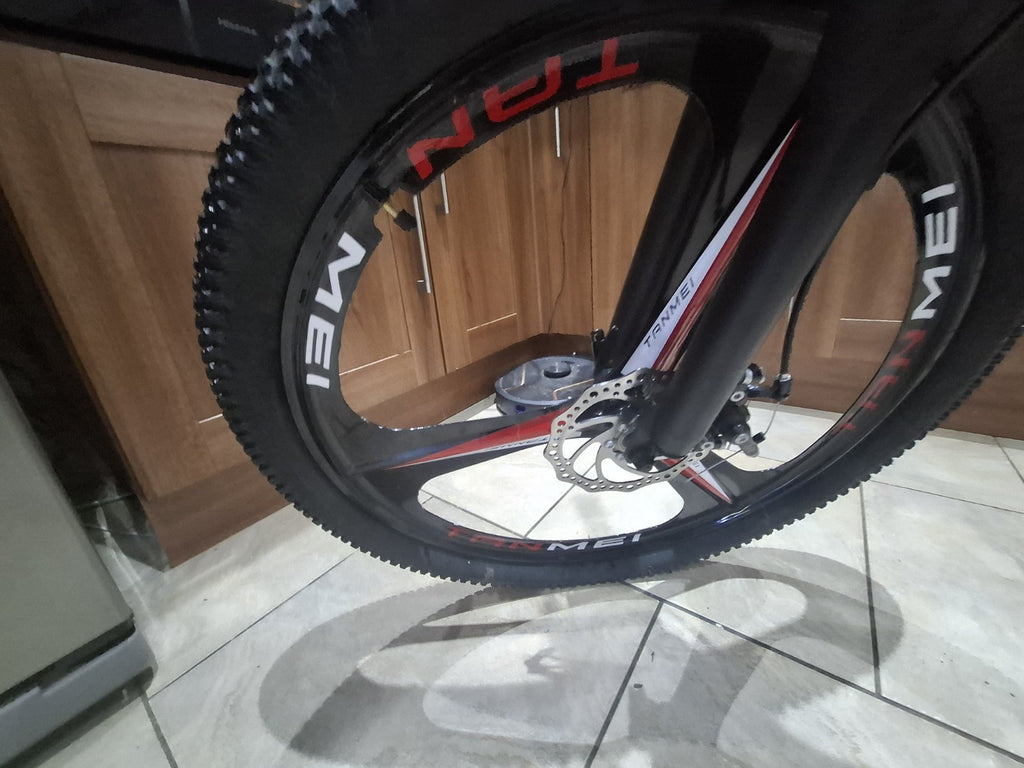 Angsi Folding Mountain Bike 26 Wheels 7 Speed MTB Bicycle