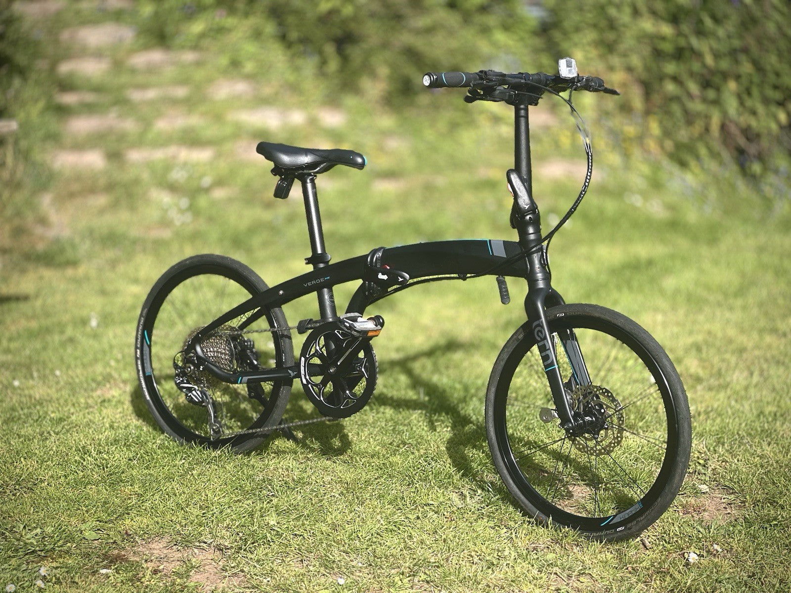 Tern Verge P10 20inch Folding Bike - Satin Black (TERN2042)