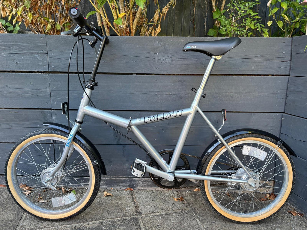 Cressewell Fold-It 20” wheel Folding Bike 7 speed Hub Gears in New Condition