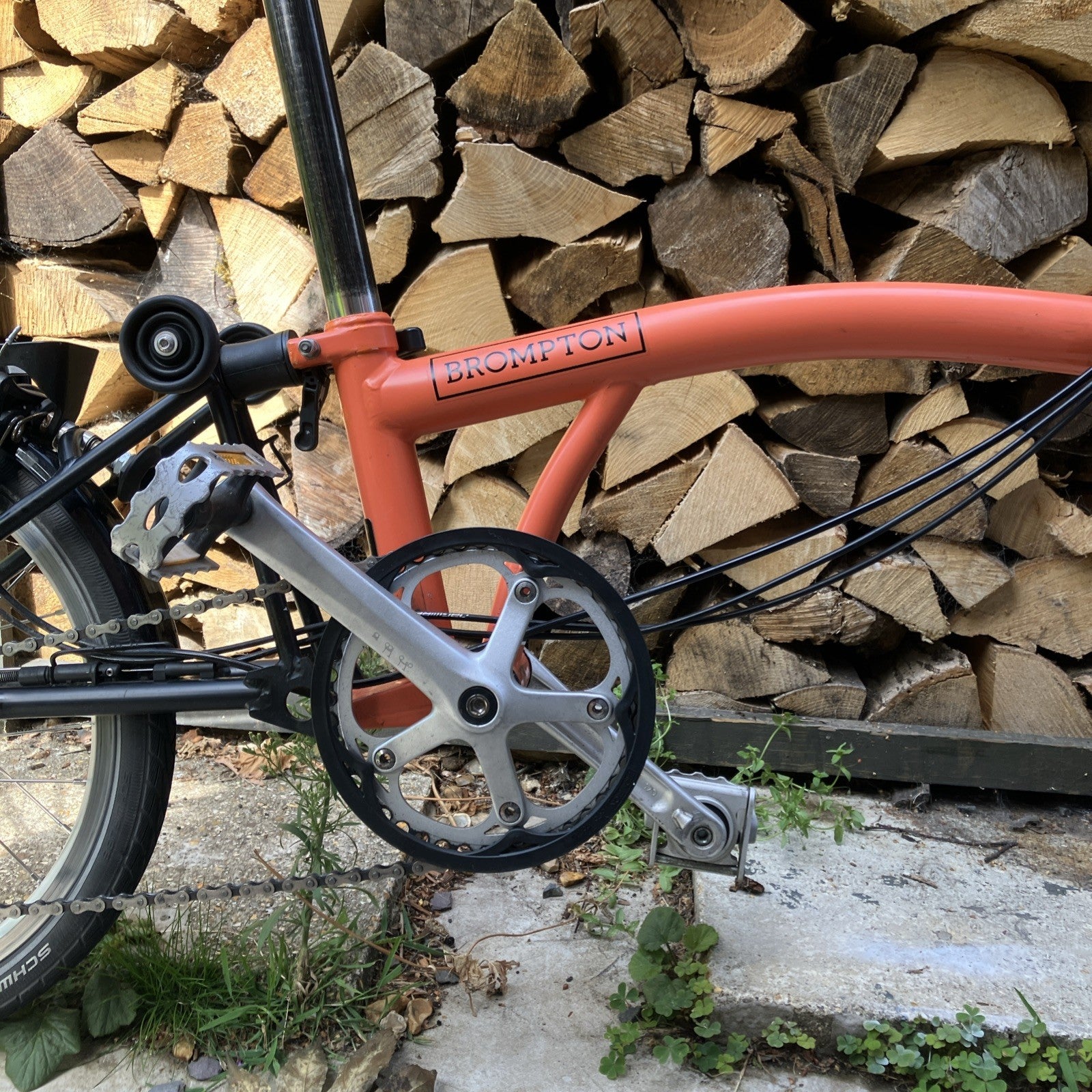 Brompton C Line Explore 2022 6 speed with rear rack