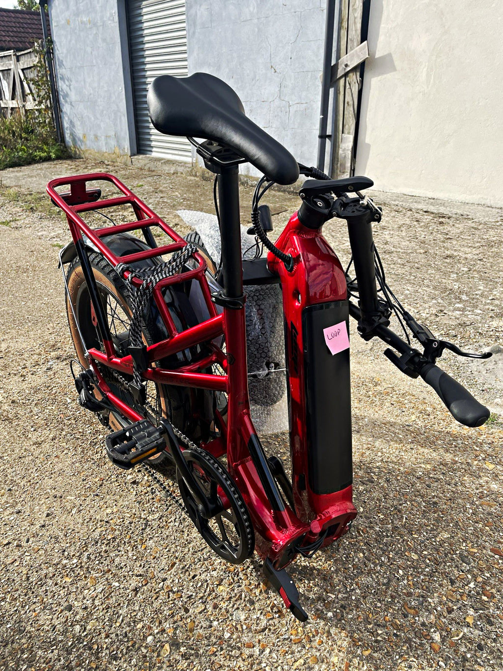 E-loop coaster fully foldable brand new bike  2miles 2keys new charger