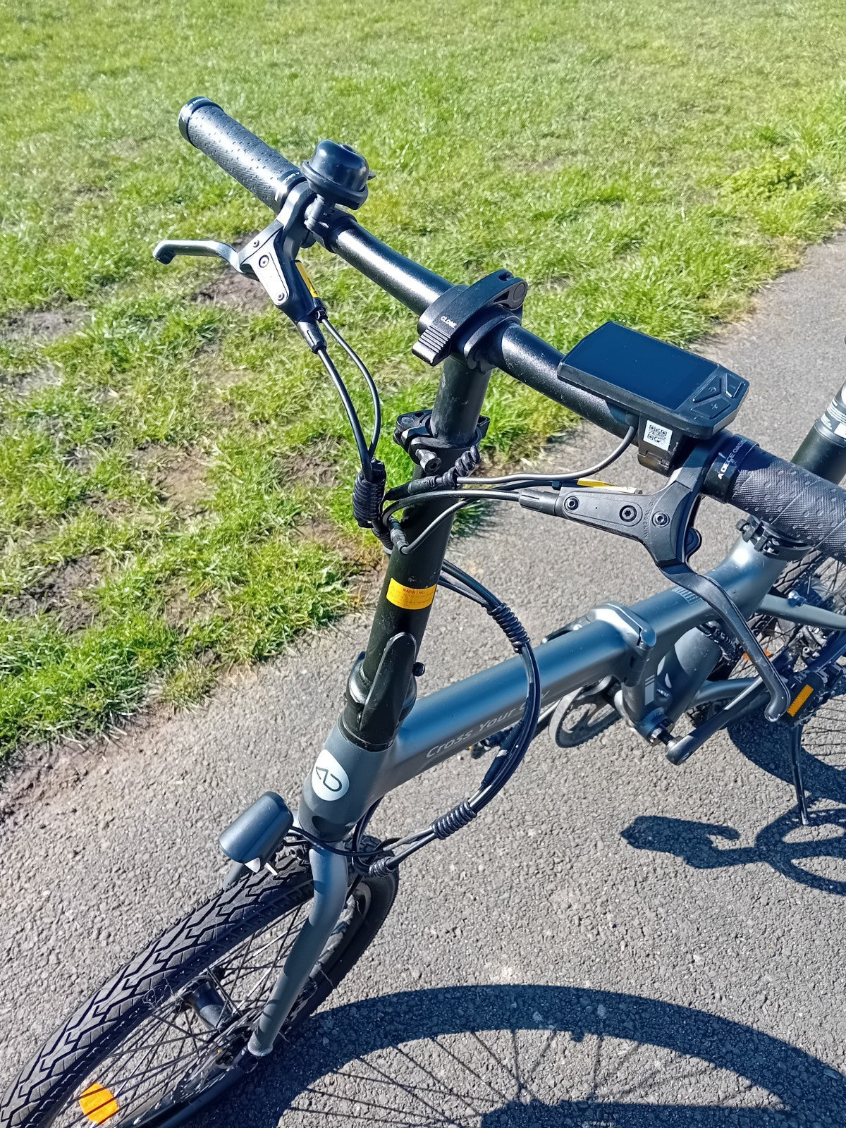 ADO Air 20S Folding Hybrid Bike 20" Carbon Belt Drive Chargeable