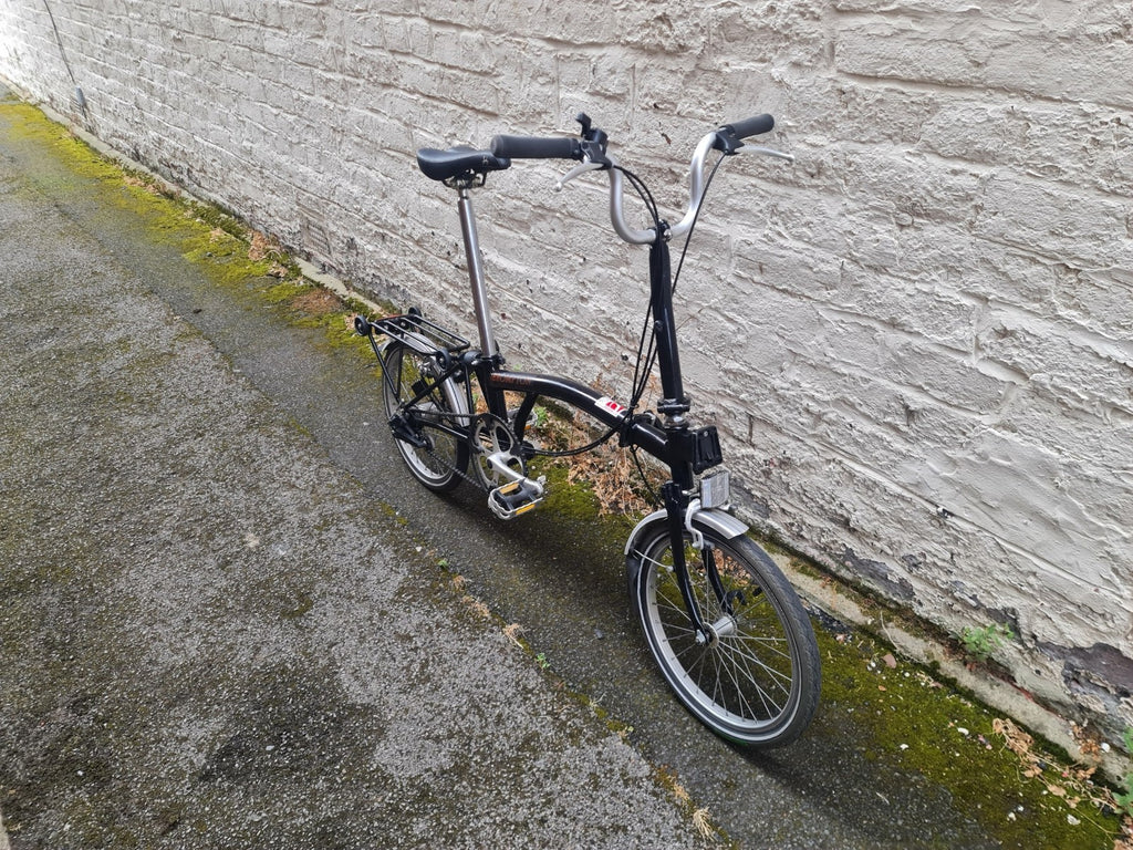 Brompton Folding Bike 5 Speed M type handlebars similar to C line M6L M3L