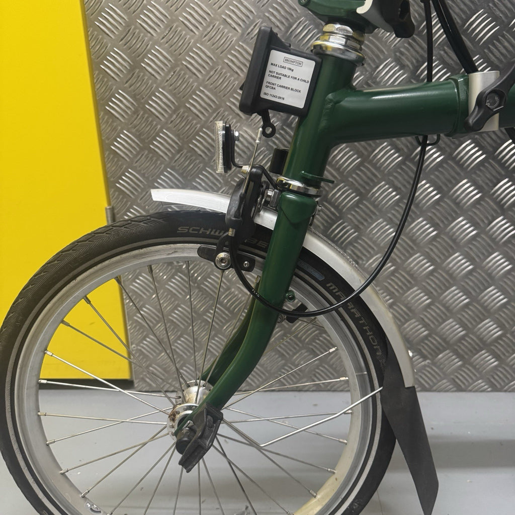 Brompton C Line Explore 2021 Racing Green S Bar Excellent Condition