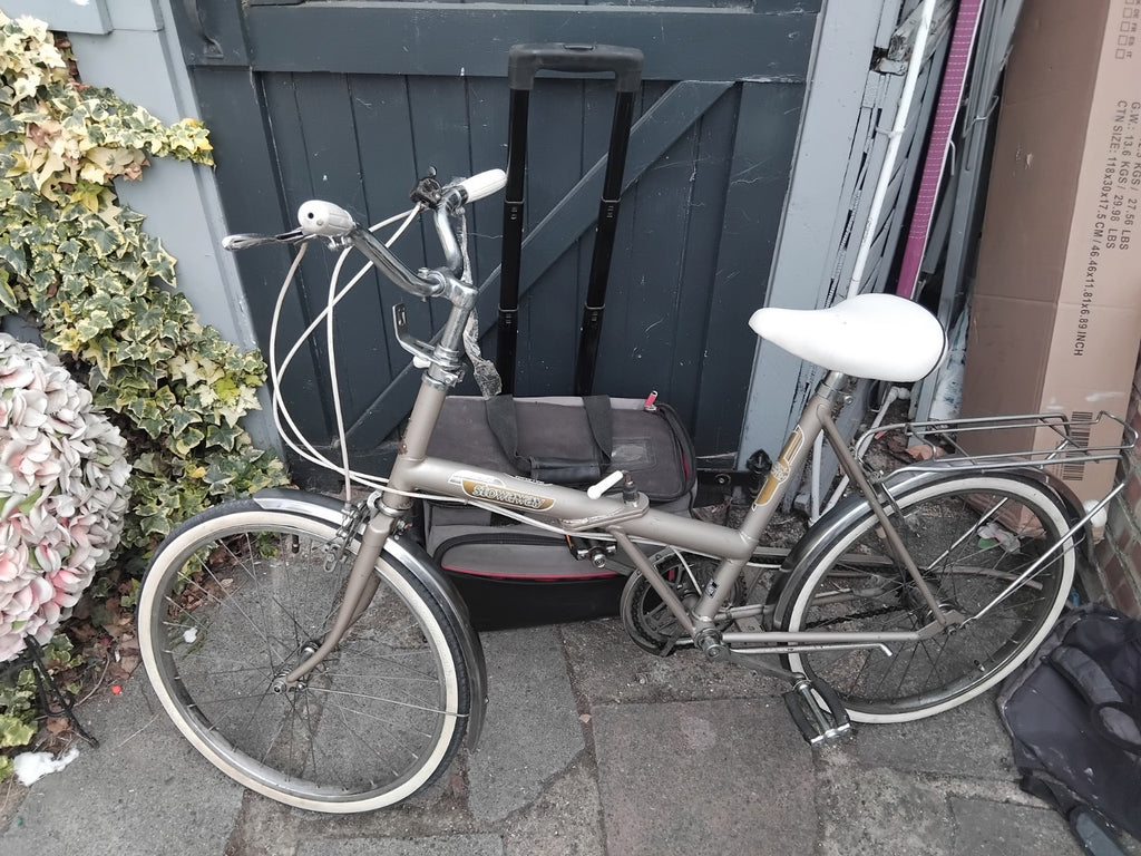 Vintage Rayleigh Stowaway Folding Bike