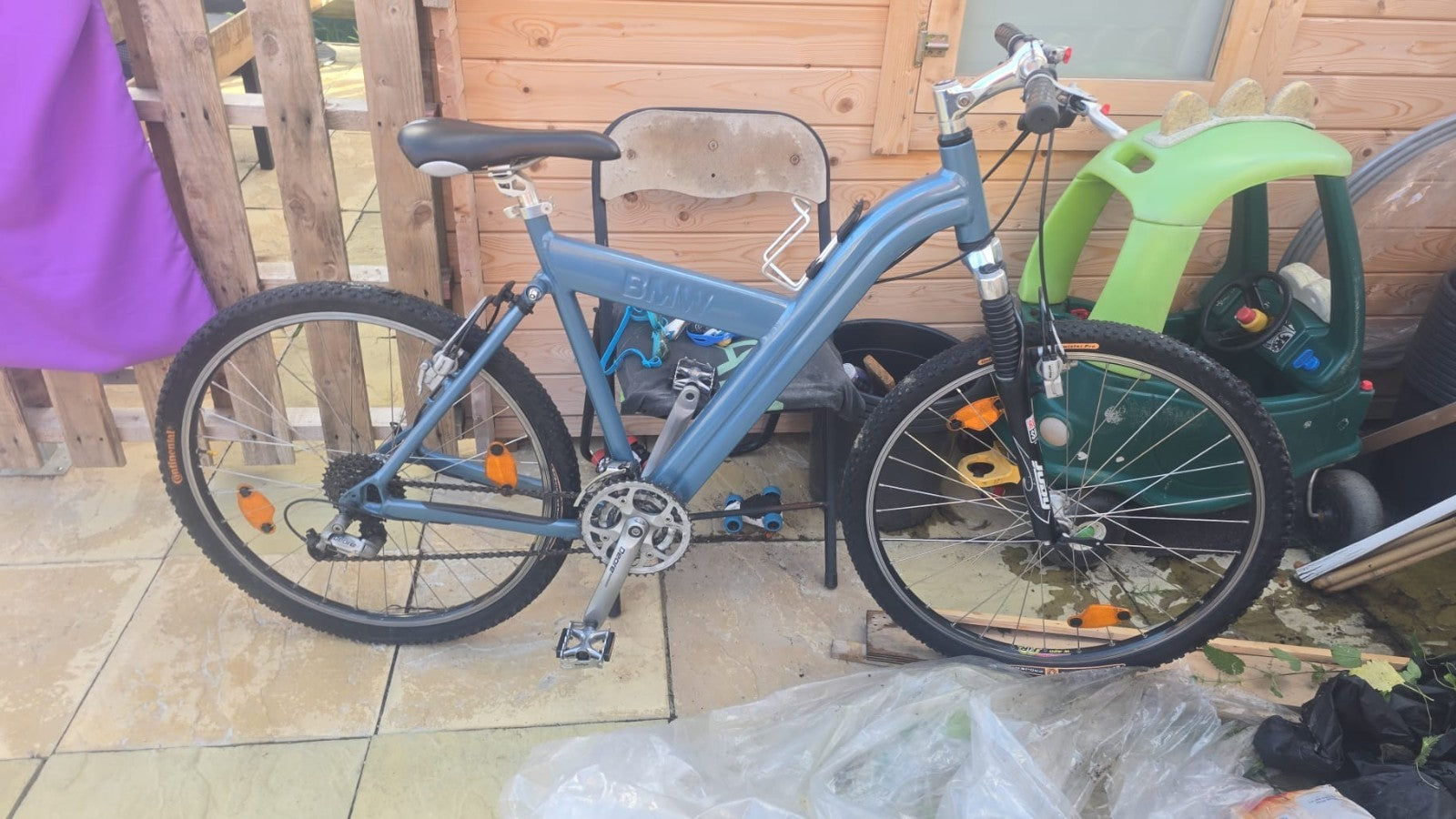 Vintage Very Rear Folding BMW Pushbike