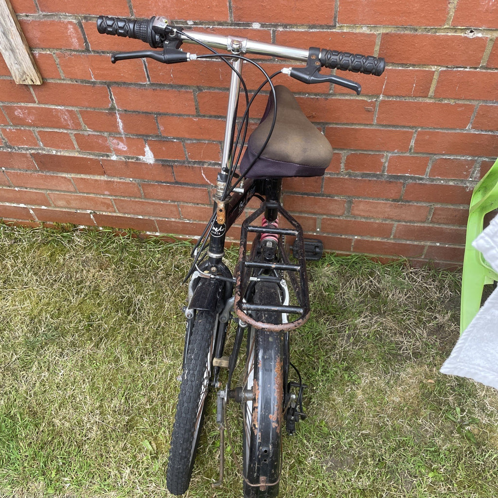 avelo x row folding bike 24-inch wheels