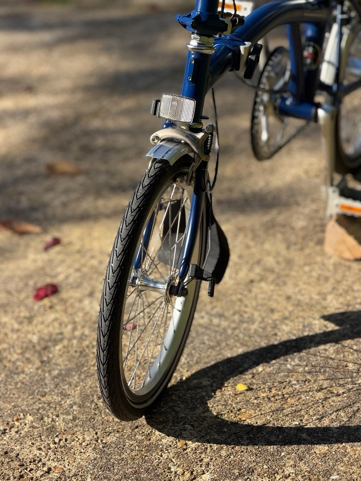 Brompton M3L 2013 Folding Bike 3-Speed, Tempest Blue