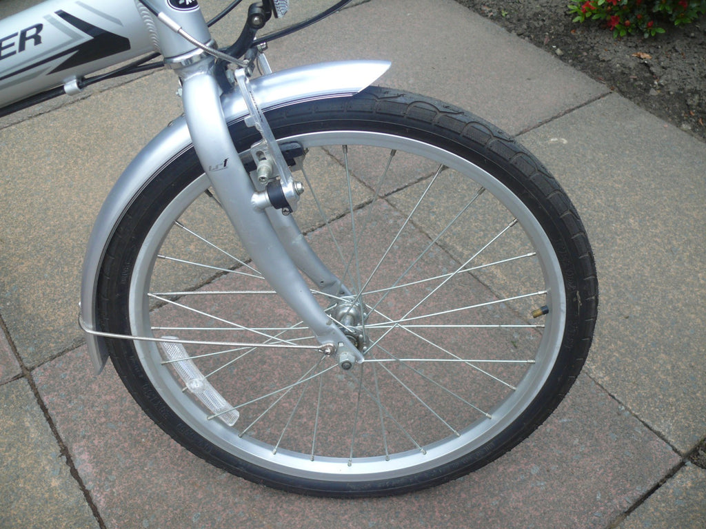 Land Rover City Lite Folding Bike 6 Speed , Aluminium Frame & Carry Bag Rake