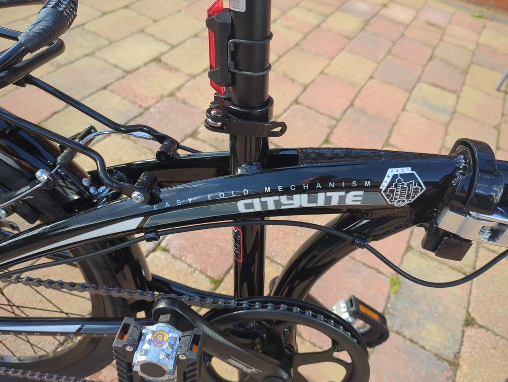 Bounty Citylite Folding Bike Lightweight Aluminium Frame | 6 Speed Shimano Gears