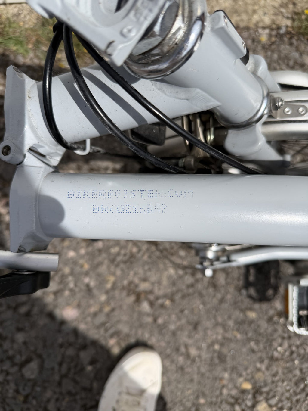Brompton M3L Folding Bike (2017) – Grey – Original Owner – Receipt/BikeRegister