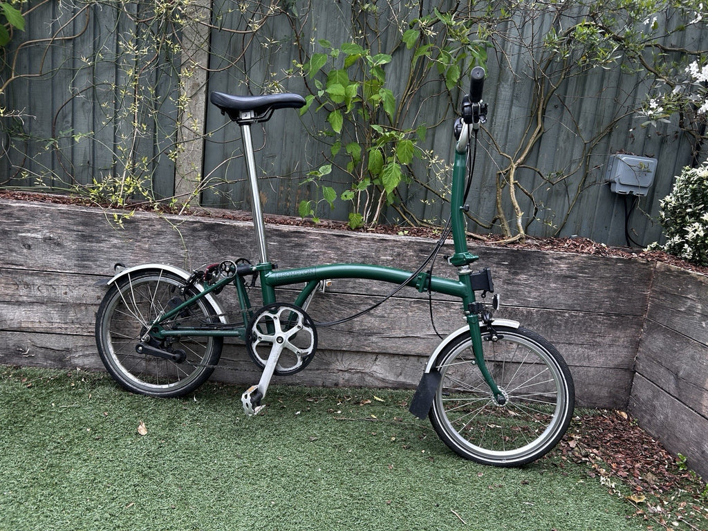 Brompton C Line 6-Speed 2021  Racing Green Folding Bike