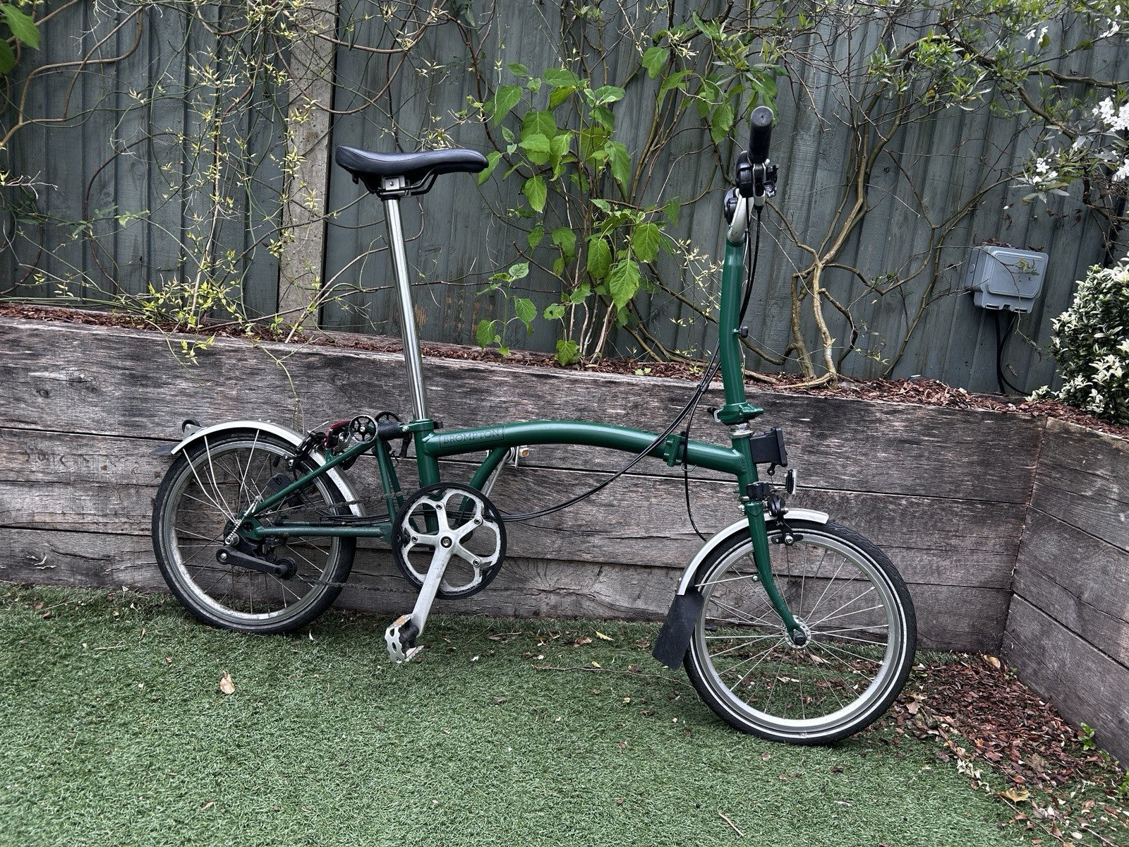 Brompton C Line 6-Speed 2021  Racing Green Folding Bike