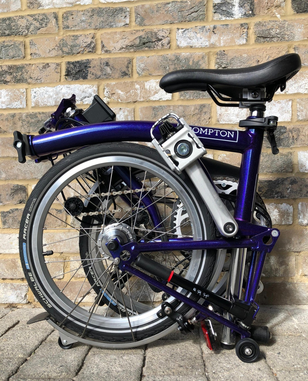Brompton Metallic Purple M6L - SUPER RARE - WORLDWIDE SHIPPING - A+ Condition