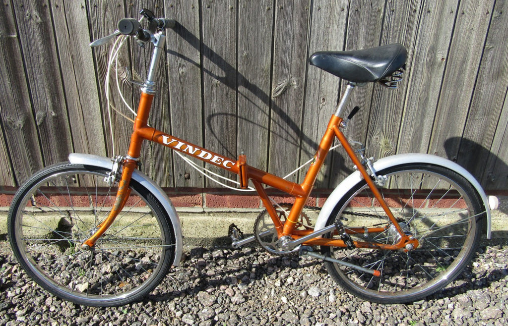 Vindec Mens Womens Adults Folding Bike Bicycle Folder 3 Gears Sturmey Archer