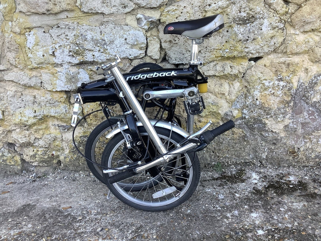 Ridgeback Stowaway Tri-Fold 3-Way Folding Bike  UK DELIVERY