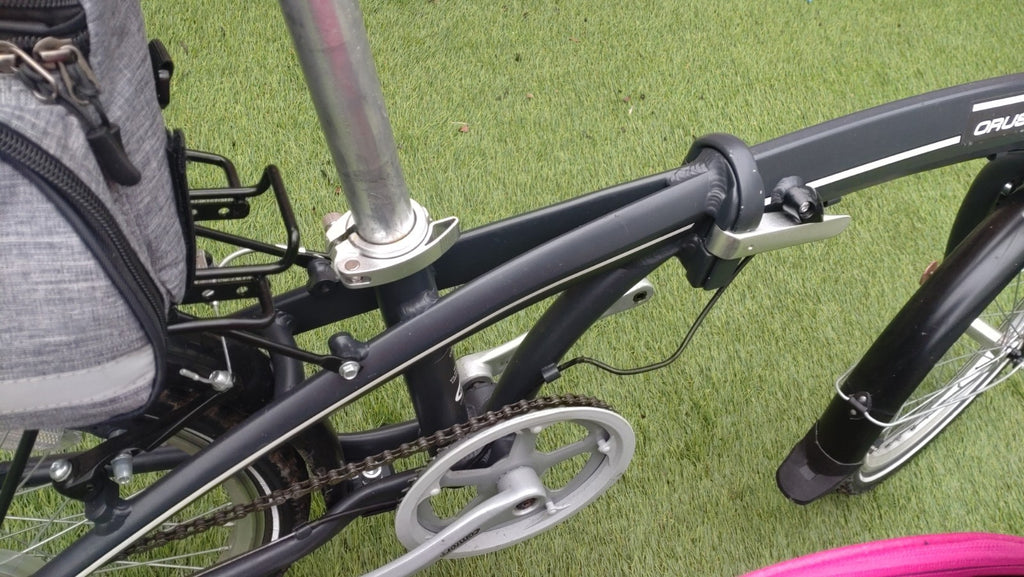 A Pair of Orus Folding Bikes with 20 Wheels Excellent Condition