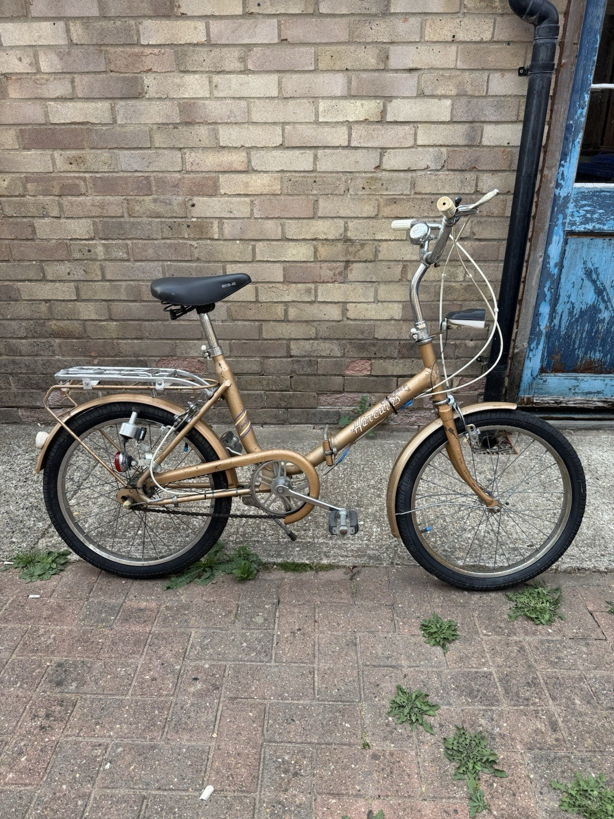 Hercules Compact Folding Bike 1984 Retro Vintage