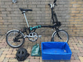 Brompton C Line Urban 2 Speed Black Mid Handlebars 2021 model (purchased 2024)
