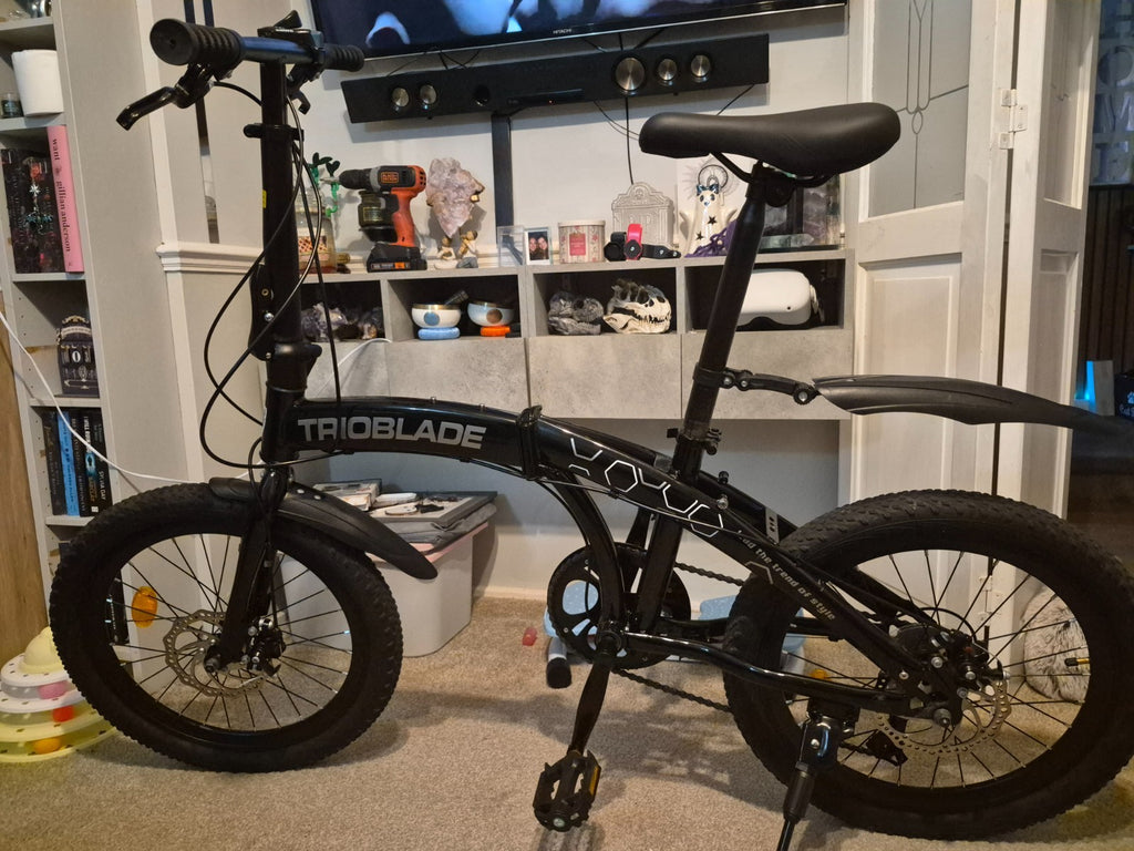 20 inch wheel folding bike shimano gears, disc brakes