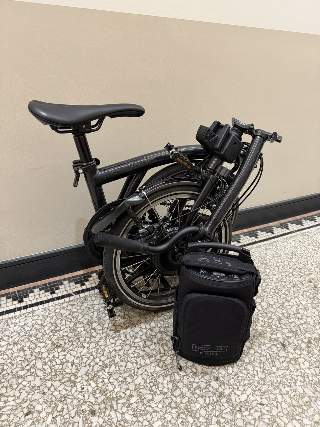 Brompton Electric P Line with Roller Frame - 4-speed - 2025