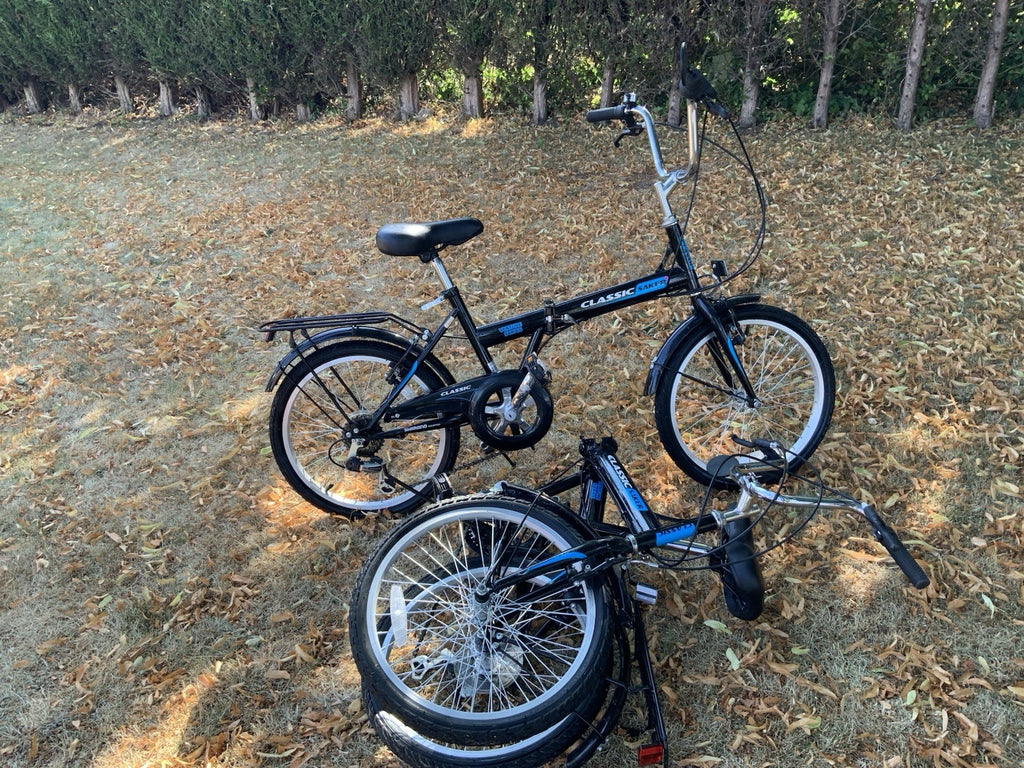2 Classic Shaker Folding Bikes 20" Wheels