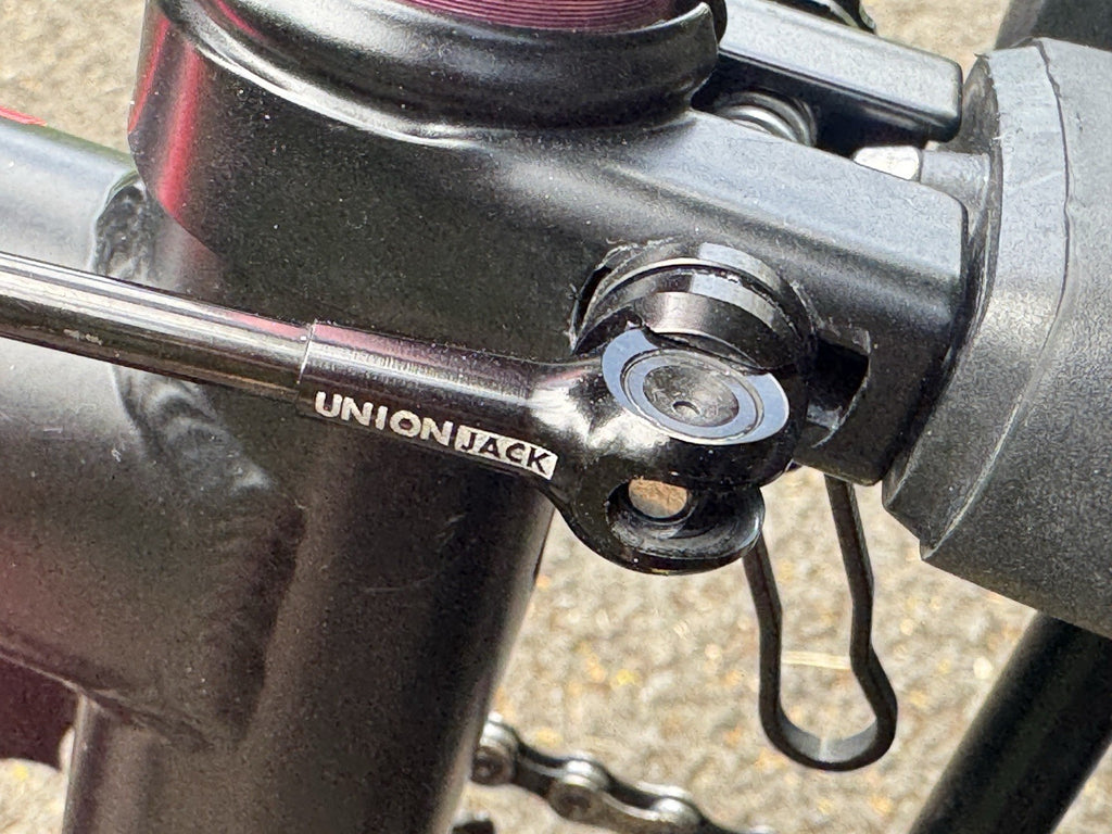 Brompton P-line 4 Speed  Custom Wheels  Carbon / Titanium Parts  Black 9kg