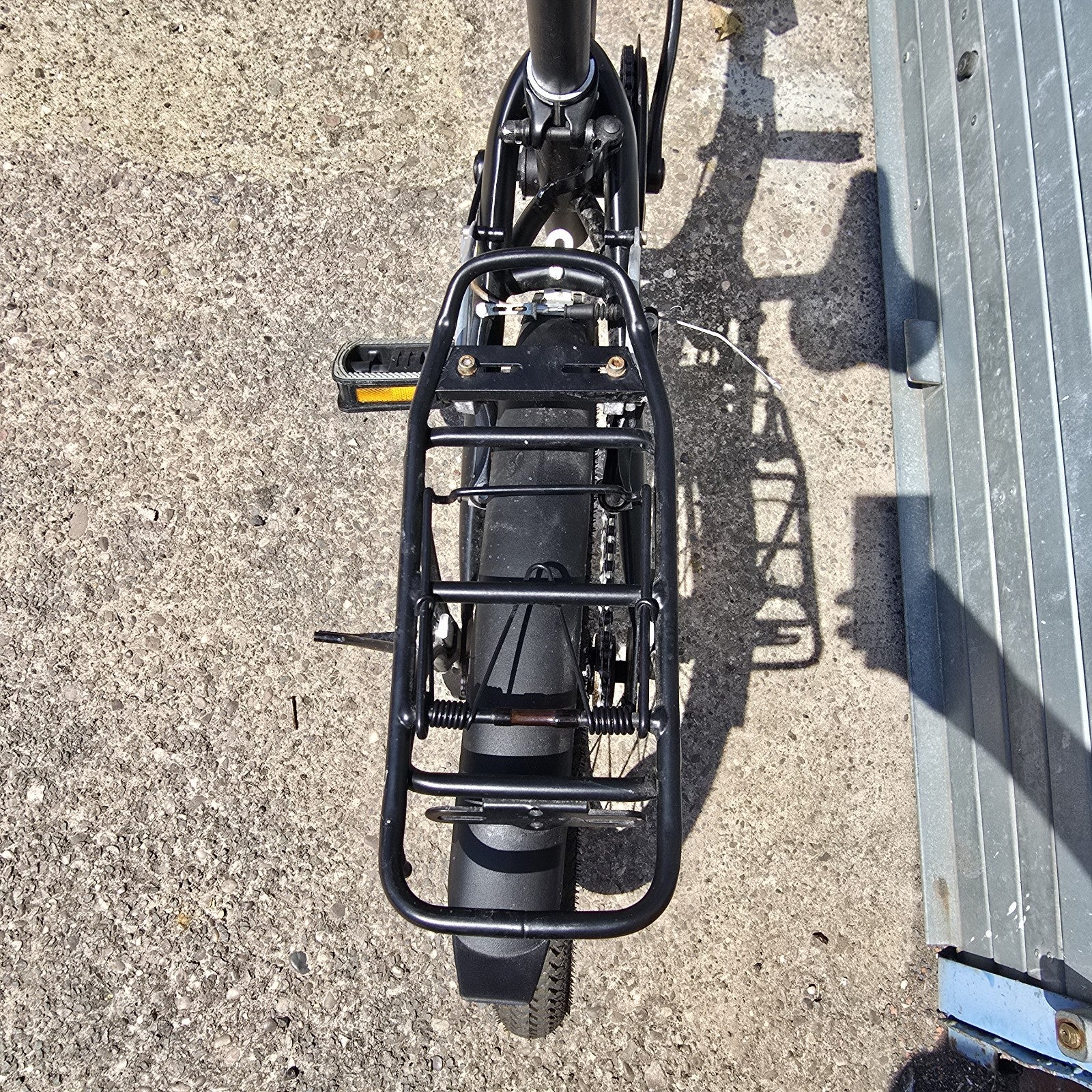 B-fold 3 bike folding 20" wheels b fold travel holiday camper van holiday home